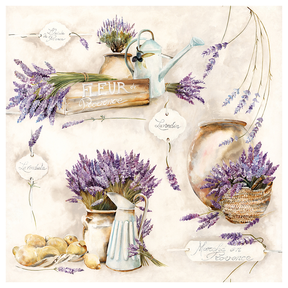 Le Cadeaux Fleur de Provence Melamine Yellow & Blue Spoon Rest 9 1/2