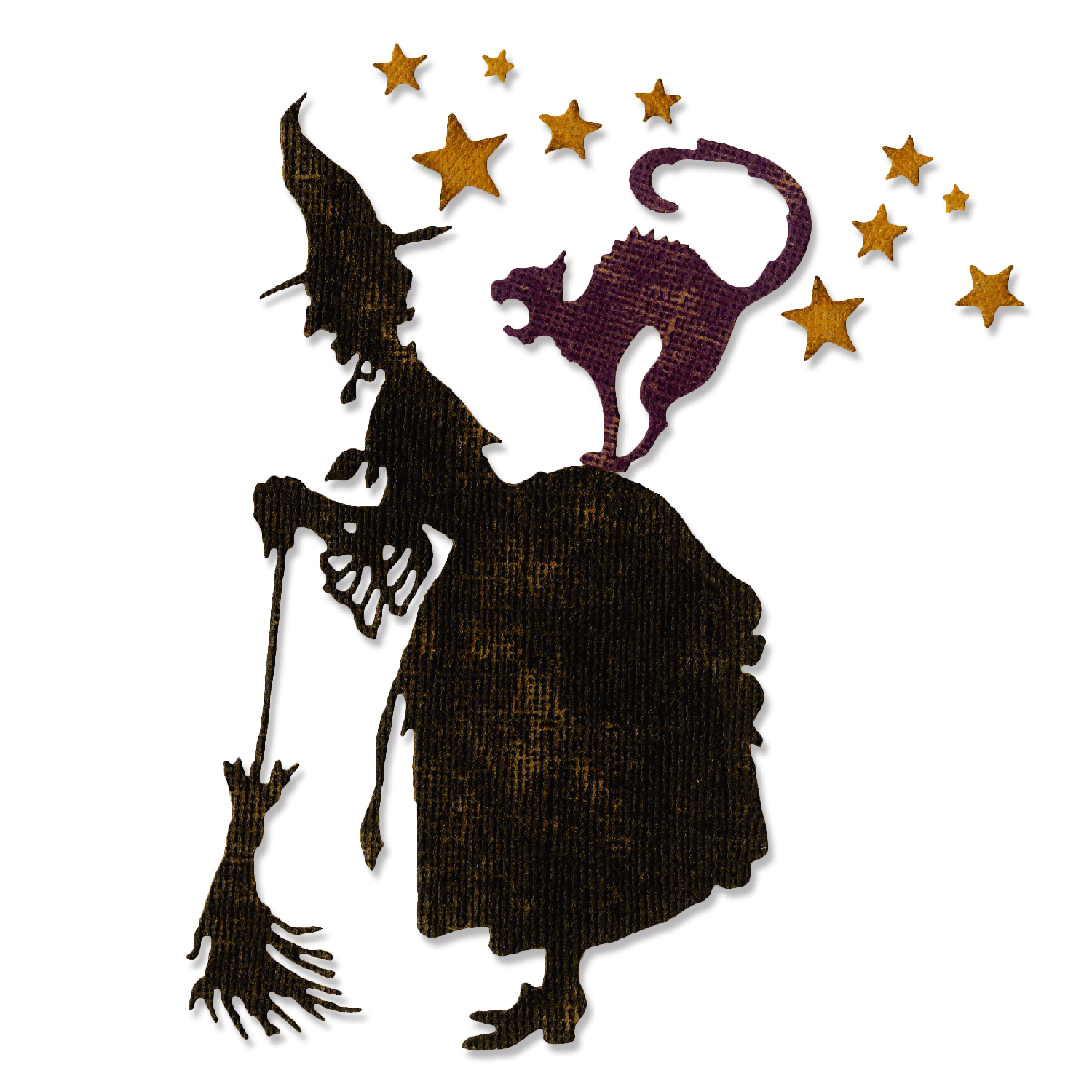 Sizzix Thinlits Stanzschablone by Tim Holtz Metall Halloween Prägeschablone